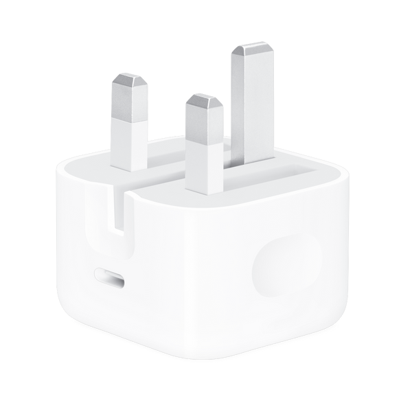 Apple 20W USB-C Power Adapter, UK 3-pin