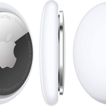 AirTag front, edge and back