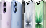 iPhone 17 lineup in all colors: black, lavender, mist blue, sage, and white