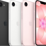 iPhone 17e lineup - Black, White, Soft Pink